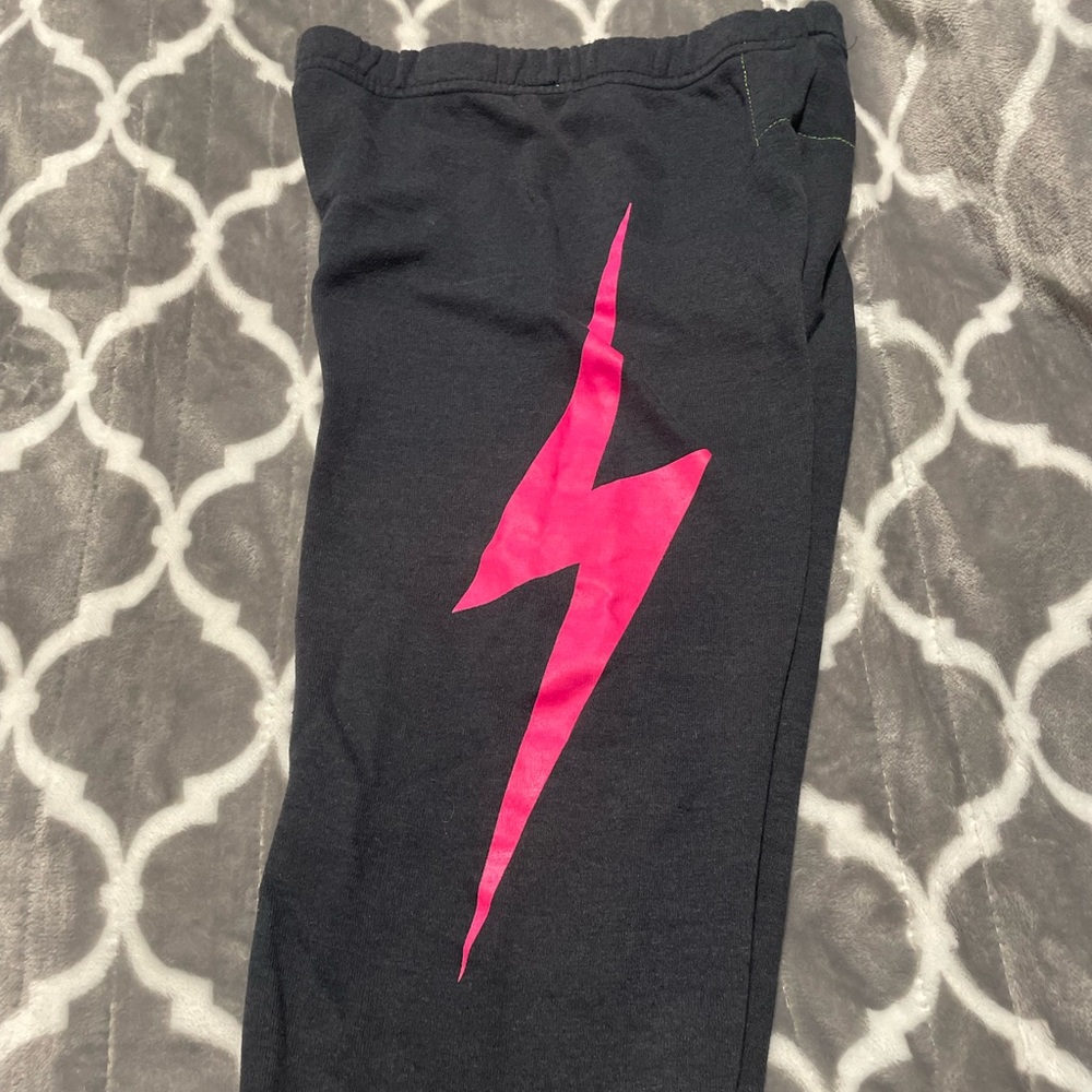 KIDS SIZE 14 AVIATOR NATION SWEATPANTS